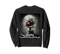 Hades and Persephone Moth and Butterfly Mythology Sweatshirt