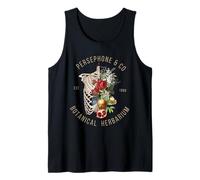 Hades and Persephone Persephone Botanical Herbarium Tank Top
