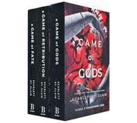 Hades x Persephone Saga 3 Books Collection Set By Scarlett St. Clair(A Game of Gods, A Game of Retribution & A Game of Fate)