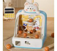 Hadghdf Dinosaur Tabletop Basketball Shooting Game Toy, Electronic Arcade Shooting Machine With Score Display, Dinosaur Sports Machine, Mini Balls & Coins, Indoor Sports Toy (Rechargeable,Bear)