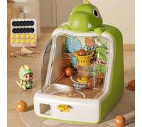 Hadghdf Dinosaur Tabletop Basketball Shooting Game Toy, Electronic Arcade Shooting Machine With Score Display, Dinosaur Sports Machine, Mini Balls & Coins, Indoor Sports Toy (Rechargeable,Dinosaurs)