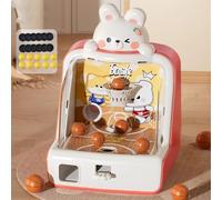 Hadghdf Dinosaur Tabletop Basketball Shooting Game Toy, Electronic Arcade Shooting Machine With Score Display, Dinosaur Sports Machine, Mini Balls & Coins, Indoor Sports Toy (Rechargeable,Rabbit)