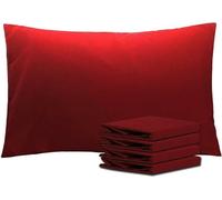 Hadi Bedding Company Burgundy Extra Large Pillowcases 1000 Thread Count Set of 2 Egyptian Cotton 25 x 43 Inches Fits The Fluffiest Pillows Including The Pancake Pillow Extra Tall Pillowcase Luxury