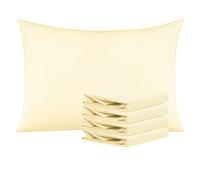 Hadi Bedding Company Ivory Extra Large Pillowcases 1000 Thread Count Set of 2 Egyptian Cotton 25 x 43 Inches Fits The Fluffiest Pillows Including The Pancake Pillow Extra Tall Pillowcase Luxury
