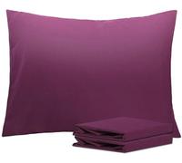 Hadi Bedding Company Wine Extra Large Pillowcases 1000 Thread Count Set of 2 Egyptian Cotton 25 x 34 Inches Fits The Fluffiest Pillows Including The Pancake Pillow Extra Tall Pillowcase Luxury