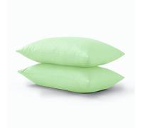 HADI LONDON Housewife Pillow Case offers luxurious comfort for a restful sleep, making it soft, breathable, and durable for pillows. (MINT GREEN)