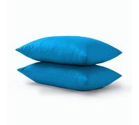 HADI LONDON Housewife Pillow Case offers luxurious comfort for a restful sleep, making it soft, breathable, and durable for pillows. (TEAL)