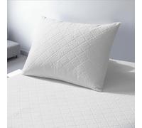 HADI LONDON Luxury Bamboo Pillowcase - Ultra Soft, Cooling, and Hypoallergenic - Pillow Cover for Hair & Skin Health - Breathable for the Ultimate Sleep Comfort (White, Bamboo Pillow case Only)