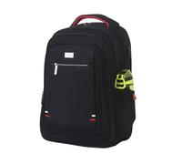 Hadi London Waterproof Backpack | Anti-Theft 40L Cabin Size | Laptop and Camera Rucksack | Stylish Travel & School Bag for Men, Women, Boys & Girls (Black)