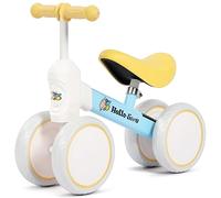 Hadibio Baby Balance Bike 1-3 Year Old, Adjustable Seat Ride On Toys for 1 Year Old - Perfect Fresh Colored Toddler Balance Bike for 10-36 Months Girls,1st Birthday Gifts