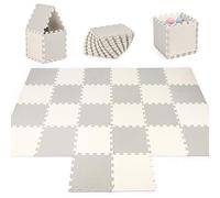 Hadibio Baby Foam Play Mats, Interlocking Floor Mat for Babies Infants Toddlers, Soft Jigsaw Puzzle Playmat Crawling Mat, Thick Indoor Outdoor Garden Fitness Nursery Yoga Mat, 26pcs