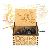 hadio Cant Help Falling in Love Music Box, You Are My Sunshine for Lovers Falling in Love, for Women, Best Valentine gifts for Him & Her