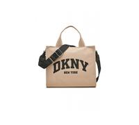 Hadlee Medium Logo Tote- female- DKNY- Shopping Bags- Beige- ONE SIZE- Bags ONE SIZE