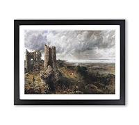 Hadleigh Castle By John Constable Framed Wall Art Print A3 Black