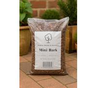 Hadley Home & Garden Mini Bark Mulch, Premium Garden Landscaping Material, Moisture Retaining, Weed Reducing, 10 KG Bag