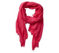 Hadley Wren womens Classic Soft Solid Lightweight Oblong Scarf, Deep Pink, One Size