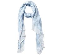 Hadley Wren Women's Insect Shield Bug Repelling Classic Tiny Lightweight Scarf for Summer, Stripe Blue, One Size