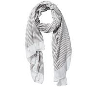 Hadley Wren Women's Insect Shield Bug Repelling Classic Tiny Lightweight Scarf for Summer, Stripe Brown, One Size