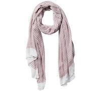 Hadley Wren Women's Insect Shield Bug Repelling Classic Tiny Lightweight Scarf for Summer, Stripe Red, One Size