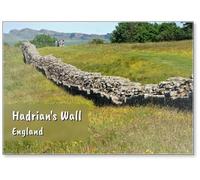 Hadrian’s Wall, Also Called Roman Wall or Picts’ Wall, Is A UNESCO World Heritage Site. This Portion Is near Brampton in Northern England., Fridge Magnet