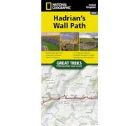 National Geographic Map - Hadrian's Wall Path - Trails Illustrated - 1:25000