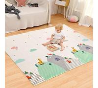 Hadwin Baby Play Mat for Floor, Foldable and Portable Reversible Crawling mat, Picnic Mat, Yoga Mat, Suitable for Children Adults, 180 * 200 cm