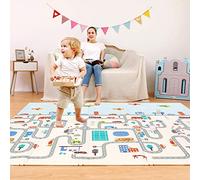 Hadwin Baby Play Mat for Floor, Foldable and Portable Reversible Crawling mat, Picnic Mat, Yoga Mat, Suitable for Children Adults, 180 * 200 cm