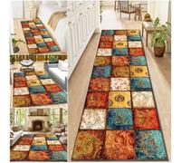 HaeBnug Long Carpet Runners for Hallways Washable Kitchen Runner Rug Heavy duty Corridor Rugs Runner Rugs for Hallway Non Slip Narrow Rugs 50 x 300 cm Area Rug for Entrance, Hall Hallways Living Room