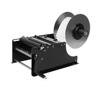 haedspup Manual Labeling Machine, MT-30 Round Bottle Labeling Machine, 30Times/Minute Beer Cans Wine Adhesive Sticker Labeler, Label Dispenser Machine for Bottle Diameter 0.78-4.72 inches