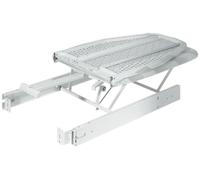 Häfele Ironfix Ironing Board behind Drawer Gray Foldable 950 mm