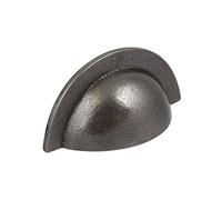 Häfele SMOOTH CAST IRON Antique Style Cupboard Door Cup Pull Handle