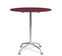 Haefeli outdoor Garden table Ø 60 cm Embru Wine red RAL 3005 - EMBRU 1020143 RAL 3005