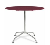 Haefeli outdoor Garden table Ø 90 cm Embru Wine red RAL 3005 - EMBRU 1020146 RAL 3005