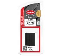 hähnel HL-C745 Replacement Li-Ion Battery for Canon BP-745 - Black
