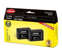Hahnel HL-XW50 Battery Twin Pack (Sony NP-FW50)