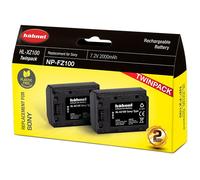 Hähnel HL-XZ100 Twin Pack - Sony NP-FZ100 | ✅ 5 years warranty