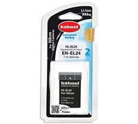 Hähnel Li-ion Battery for Nikon Digital Camera Battery for Nikon EL24 Black