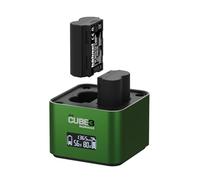 Hähnel - ProCube3 - For Fujifilm - DSLR Duo Charger - Faster Charging - USB Type-C input