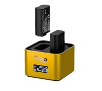 Hähnel - ProCube3 - For Nikon - DSLR Duo Charger - Faster Charging - USB Type-C input