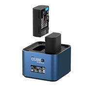 Hähnel - ProCube3 - For Panasonic - DSLR Duo Charger - Faster Charging - USB Type-C input