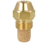 HaeKap 1pc 0.60-60A Oil Burner Nozzle, Hollow Cone A Oil Burner Nozzle, Brass Body and Stainless Steel, 60 Degree Spray