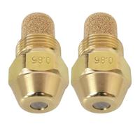 HaeKap .85 GPH 80° Hollow Oil Burner Nozzle Fit for Delavan Brass Fuel Spray Nozzle for Residential Oil Furnaces & Small Heaters Replaces for # 00085-80A1 - Pack of 2