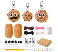 Häkelkit für Anfänger - häkel-starterset für anfänger, häkelset für tiere | häkeln Garn und Haken Kit | Strickzubehör mit Schritt für Schritt Videos für Kinder | Erwachsene Starter Profis