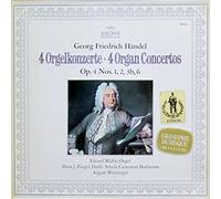 Händel: 4 Orgelkonzerte / 4 Organ Concertos Op. 4 Nos. 1, 2, 3b, 6 [Vinyl LP] [Schallplatte]