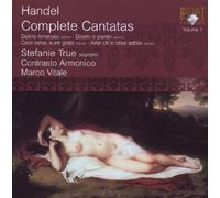 HÄNDEL:COMPLETE CANTATAS VOL.1 CD NEW HÄNDEL,GEORG FRIEDRICH