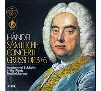 Händel, Georg Friedrich - Georg Friedrich Händel / The Academy Of St. Martin-in-the-Fields , Sir Neville Marriner , - Sämtliche Concerti Grossi Op. 3+6 - Decca - 6.35235