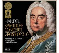 Händel - Sämtliche Concerto Grossi Op.3+6, Marriner, Academy of St. Martin-in-the-Fields [4xVinyl] [4x Vinyl LP]