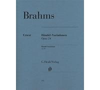 Händel-Variations op. 24 - piano - (HN 272): Instrumentation: Piano solo