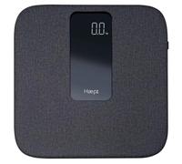 Haepi - Extra Soft Linen Electronic Bathroom Scale with Large Platform, Large Screen-Extra Soft Linen Surface- Precise Design- 180kg Maximum Capacity- Batteries included