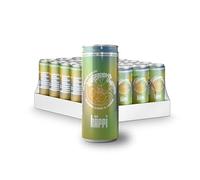 hÄppi Prebiotic Soda from Sweden, Elderflower/Lemon. Tasty & Low Calorie Drink for all occasions. Seasonal Lemonade for great Gut Health, 12 pack